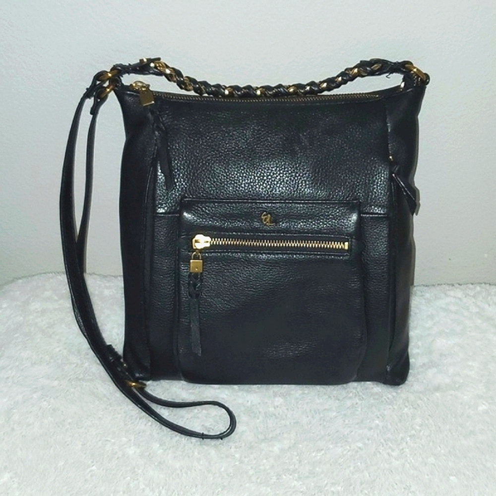 Elliott Luca Gwen Flat Leather Crossbody Bag